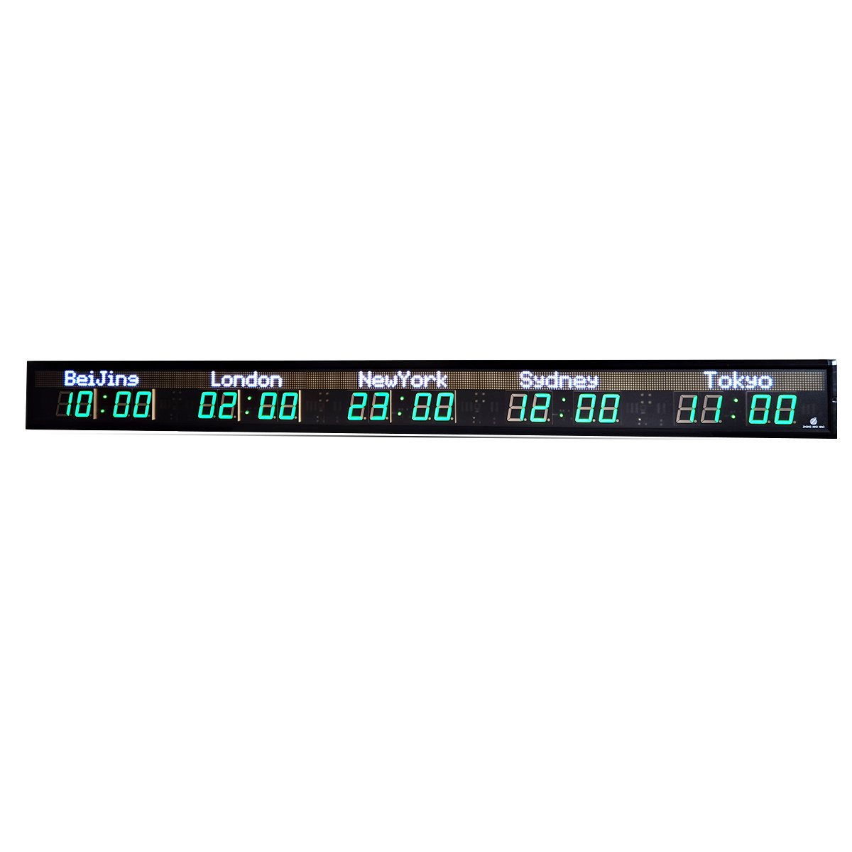 zhongxiaoxiao brand 5 time zone clock multi functional timer multi zone clock digital wall clock