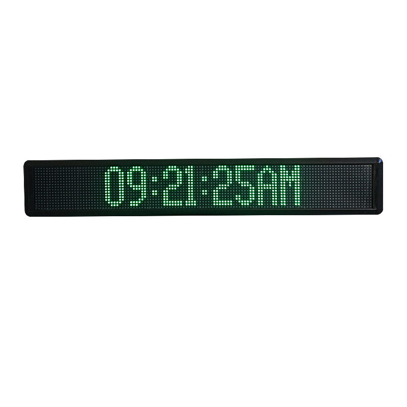 [Honghao]rolling operation information electronic LED display advertising digital program sign programmable two-color