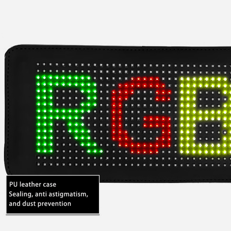 Led Moving Message Sign Led Video Wall Flexible Led Screen APP Video Wall Display Screen Panel RGB Indoor SDK RGB 7 Color 5mm 5V