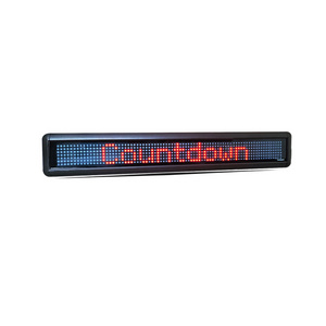 Goakgaan Brand P7.62 Red  LED Moving Message Signs