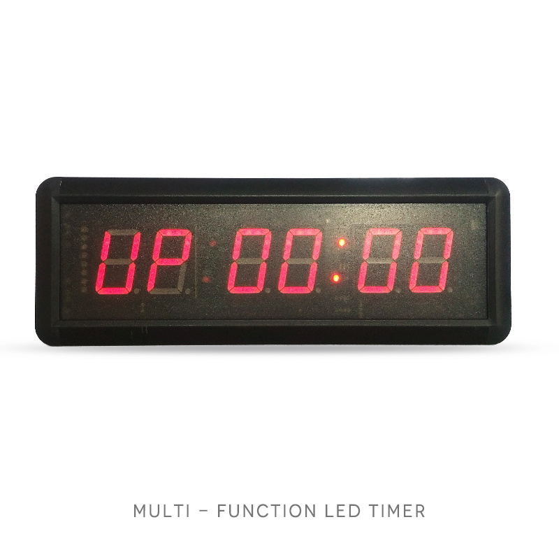 Honghao LED electronic clock wholesale Christmas countdown led Wall Clock desk stopwatch gym timer