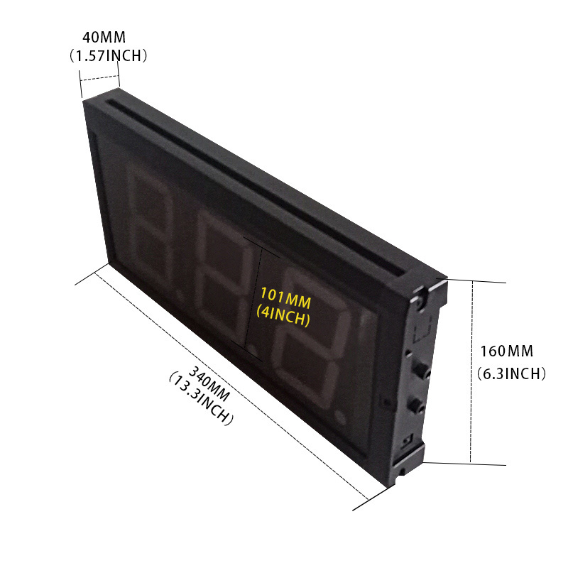 [Hong hao] personnel counter display  equipped with optical infrared detector sensor automatic personnel counter system