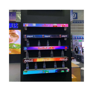 P1.8 MM Goods Full Color Advertising Playing Equipment Supermarket Banner Retail Store Digital Signage Shelf Led Display Screen