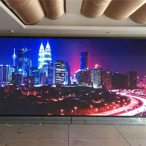 Black LED Screen 3.91mm Office Wall Mounted 3840Hz P3.91 Fixed LED Video Panel