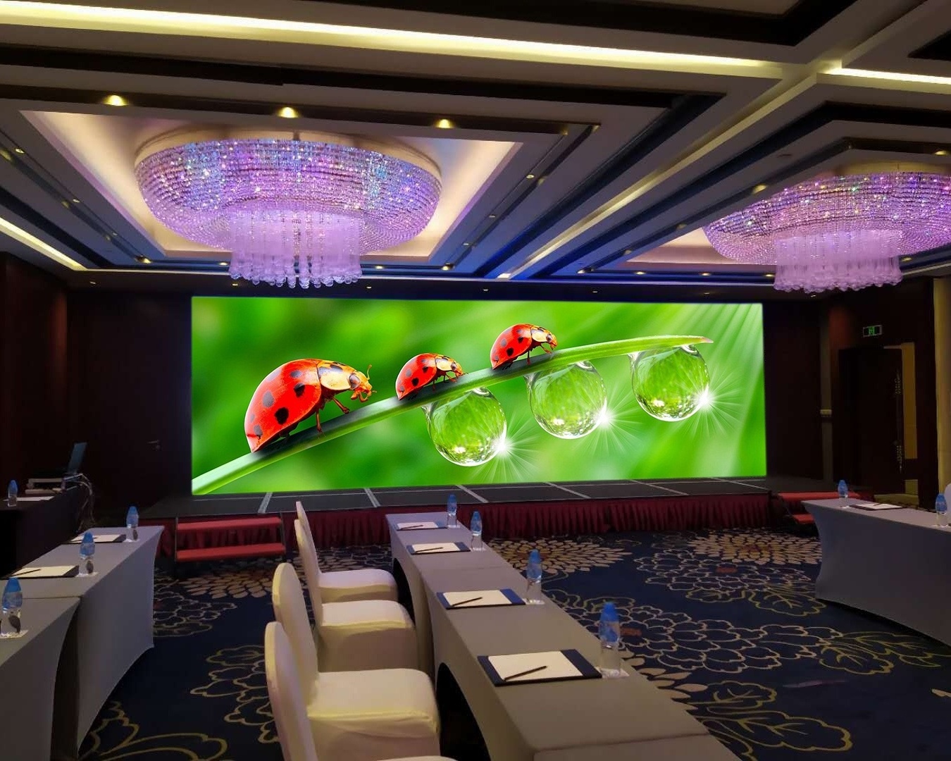 Panel.LED Videotron Indoor P2.976 Rental LED Panel Kinglight 2.9mm LED Screen Board