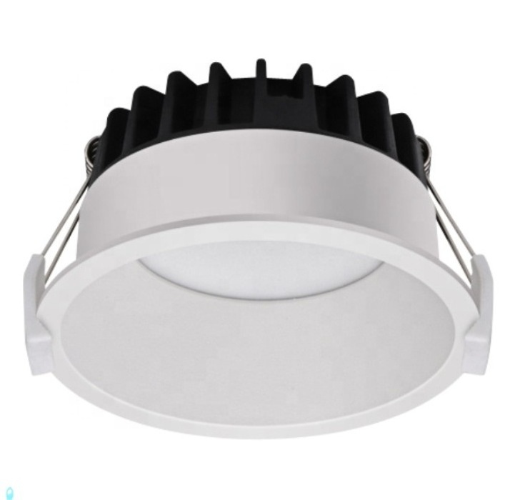 House recessed anti glare  narrow bezel trimless ring intelligent controlled 6 inch LED COB down lights 24w ra>90