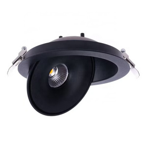 Unique design round bowl shape 7w 15w COB tunable adjustable wall washer downlights ceiling recessed spot down light