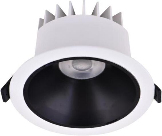 10W 20W 30W 40W IP65 IP67 outdoor exterior deeply recessed LED round Downlight 36w ip44 antiglare cut out 200mm down light