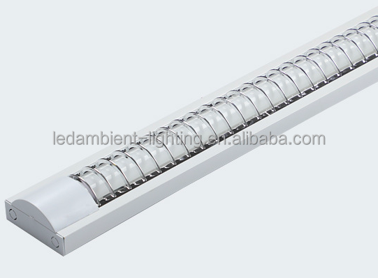 Hanging pendant classroom clean light with one two T8 integrated LED or fluorescent tube8 school light