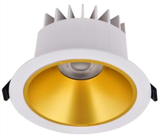 10W 20W 30W 40W IP65 IP67 outdoor exterior deeply recessed LED round Downlight 36w ip44 antiglare cut out 200mm down light