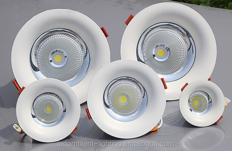 Dia.6 Inch 2400Lm daylight 30W led recessed down light LED Lifud Driver made in china lighting supplier