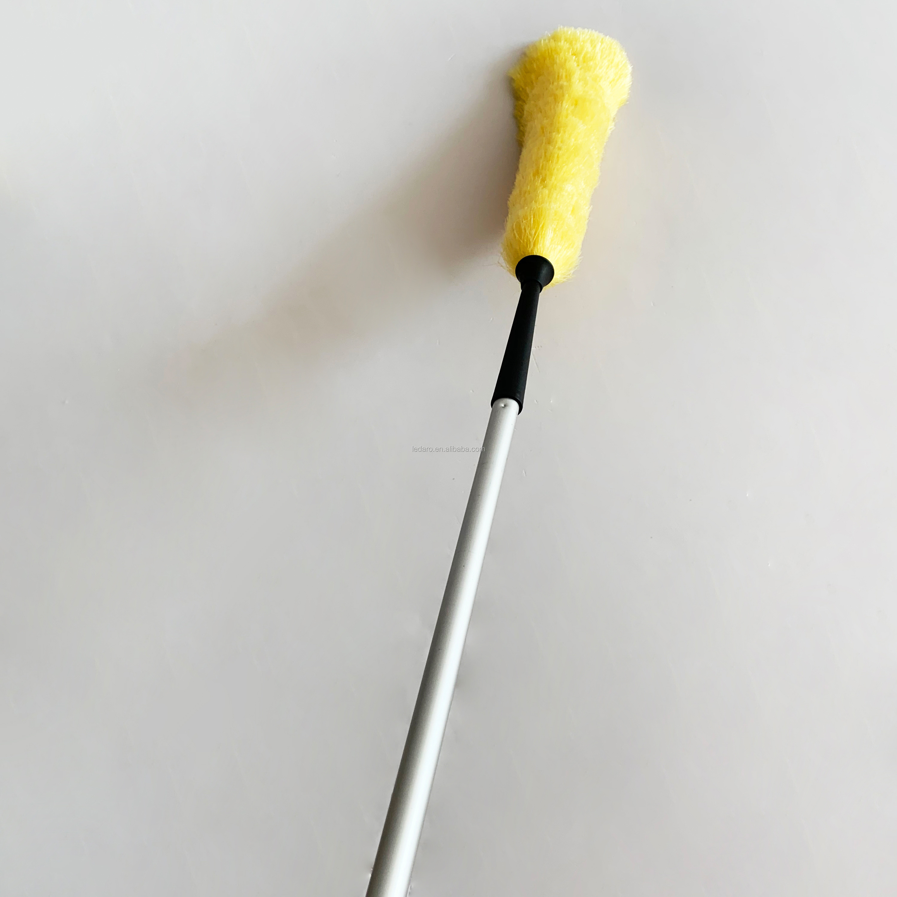 Durable Flexible Telescoping Handle Soft Scalable Microfiber Cleaning Cleaner Handle Feather Static Duster