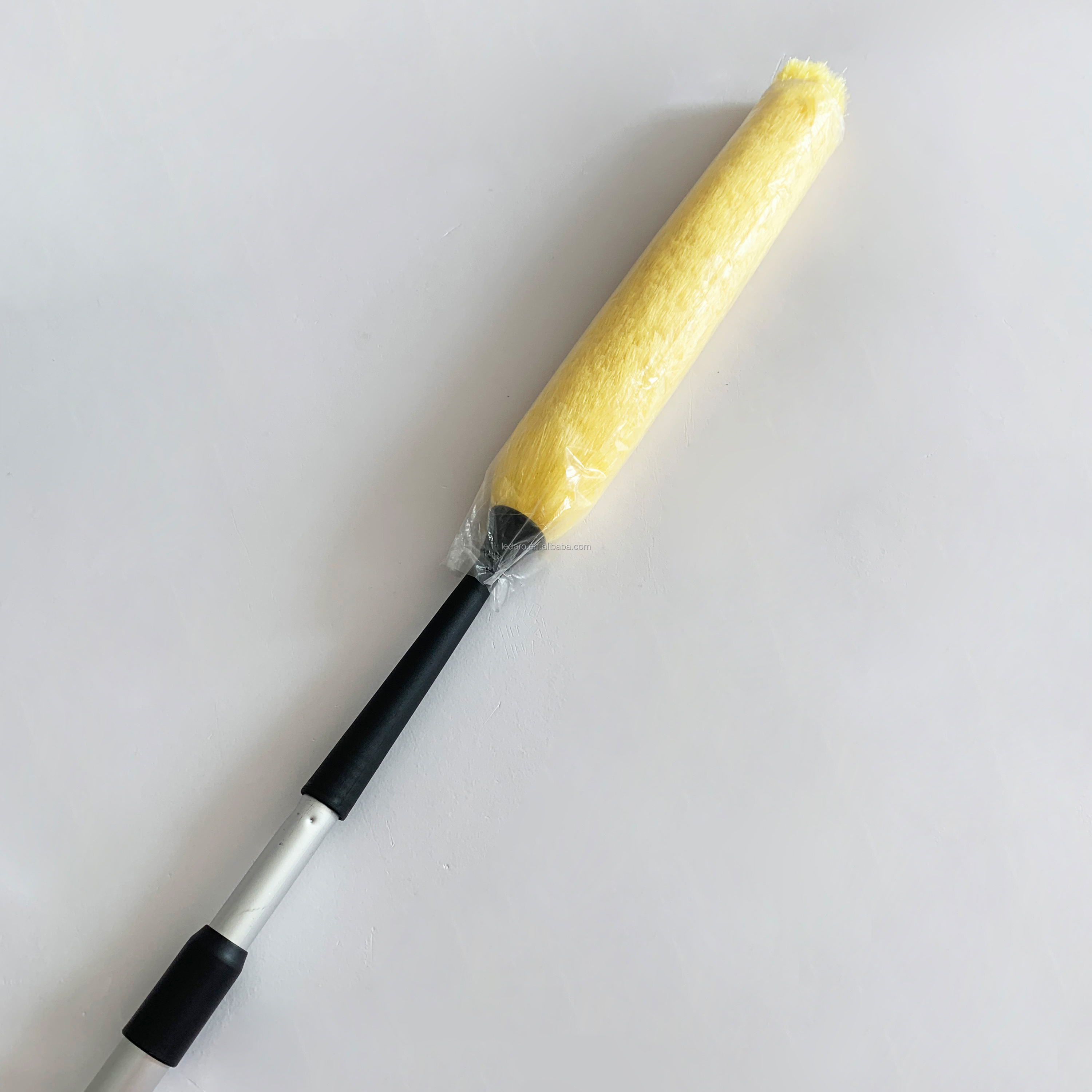 Durable Flexible Telescoping Handle Soft Scalable Microfiber Cleaning Cleaner Handle Feather Static Duster