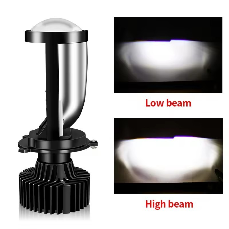 LED Headlight 80W Y6 car led H4 projector lens motorcycle led headlamp laser for toyota prado led headlight bulbs