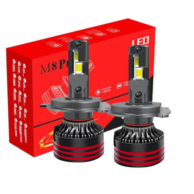 M8 Pro 9005 9006 LED Canbus Headlamps  H8 H9 H11 LED Headlights Bulbs 12000LM  9012 H1 H4 H7 Car Light For Auto Lighting