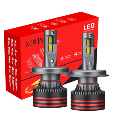 M8 Pro 9005 9006 LED Canbus Headlamps  H8 H9 H11 LED Headlights Bulbs 12000LM  9012 H1 H4 H7 Car Light For Auto Lighting