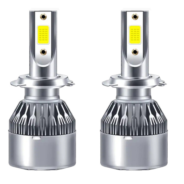 Super bright c6 h7 head light lamp car led light bulb h1 h3 h11 9005 9006 Headlamp fog light Auto car h4 led headlight