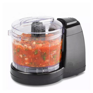 2 Cups One-Touch Blenders Mixers Food Processors Electric Mini Food Chopper