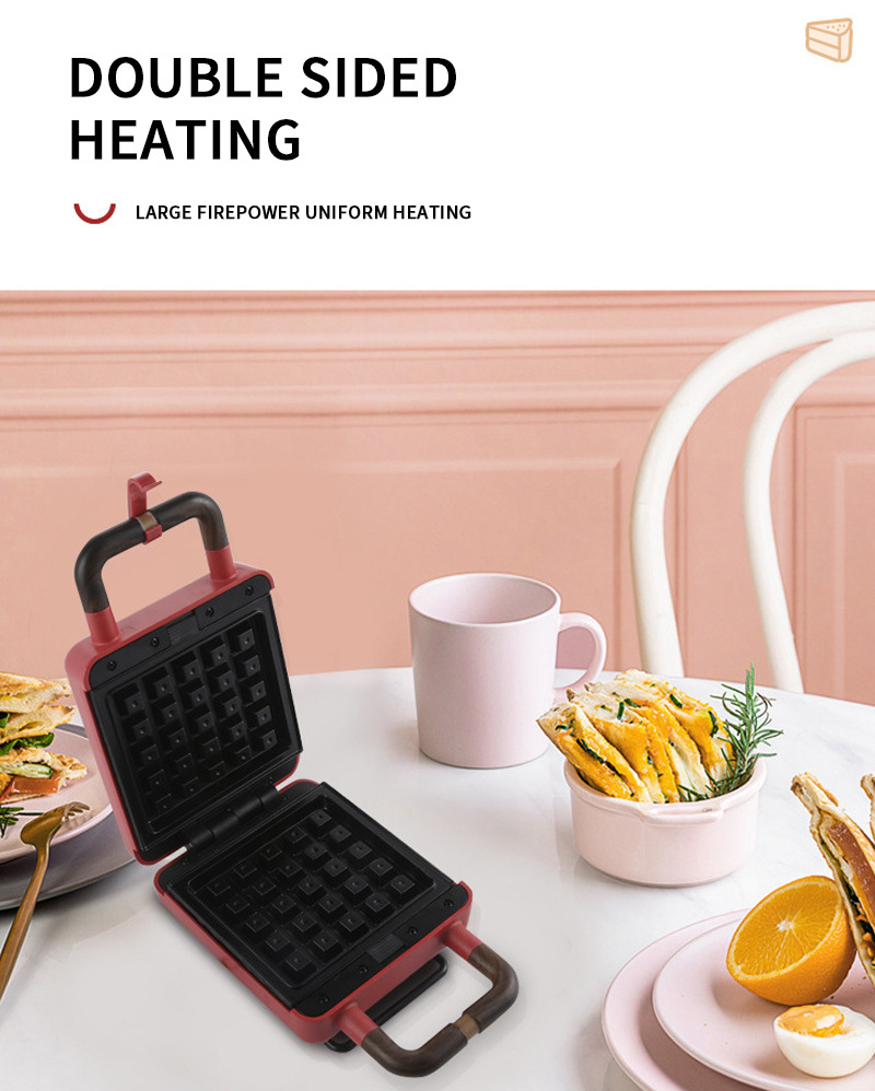 Detachable Plate Electric Multifunctional Grill Waffle Toaster Sandwich Makers