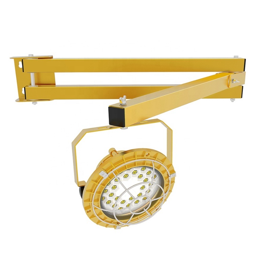 New Design Swing Arm Led Work Light 20W 30W 50W 60W Led Dock Lights For Warehouses Trailers Docks Lighting