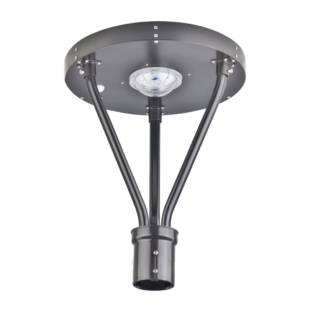 15W 20W 25W small power high quality led solar post top light outdoor IP65 rated garden light fixture with 25 watt