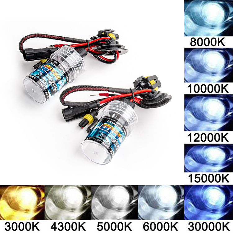 BKE Car Xenon Light 12V 35W HID Lights for Auto H1 H4 H7 H11 Fast Start Ballast Crystal HID Xenon Kit HID Car Lights