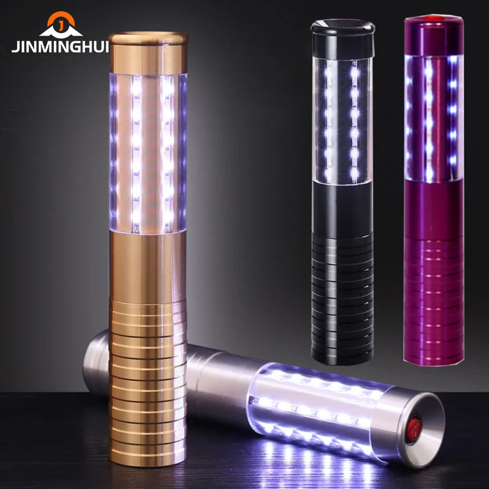 Party Club Bar Event Nightclub Supplier Led Strobe Baton Champagne Bottle Flash Light Sticks For Vip Service