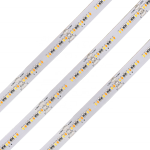 Dual color 1800K + 6000K 6500K bicolor 240leds/m high CRI 90 cct led strip