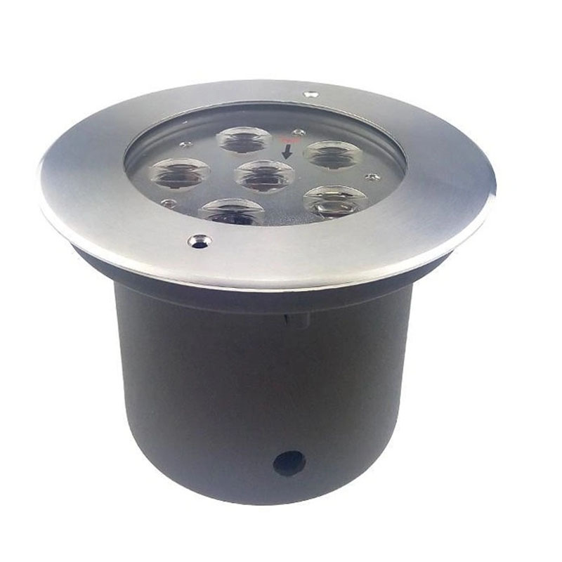 Decklight 230V AC 10 Degree Narrow Beam Asymmetric Recessed Uplight Floor RGB Color Change Underground Light