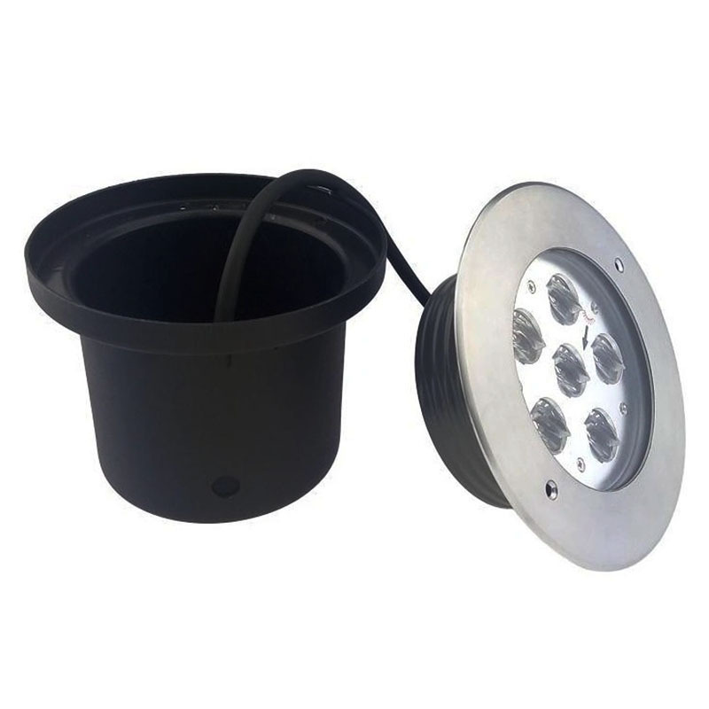 Decklight 230V AC 10 Degree Narrow Beam Asymmetric Recessed Uplight Floor RGB Color Change Underground Light