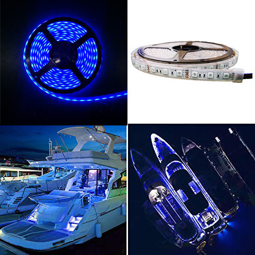 Waterproof  LED Strip Boat Light Pontoon LED Light Strip RGB Under Deck Pontoon Boat Light Kit