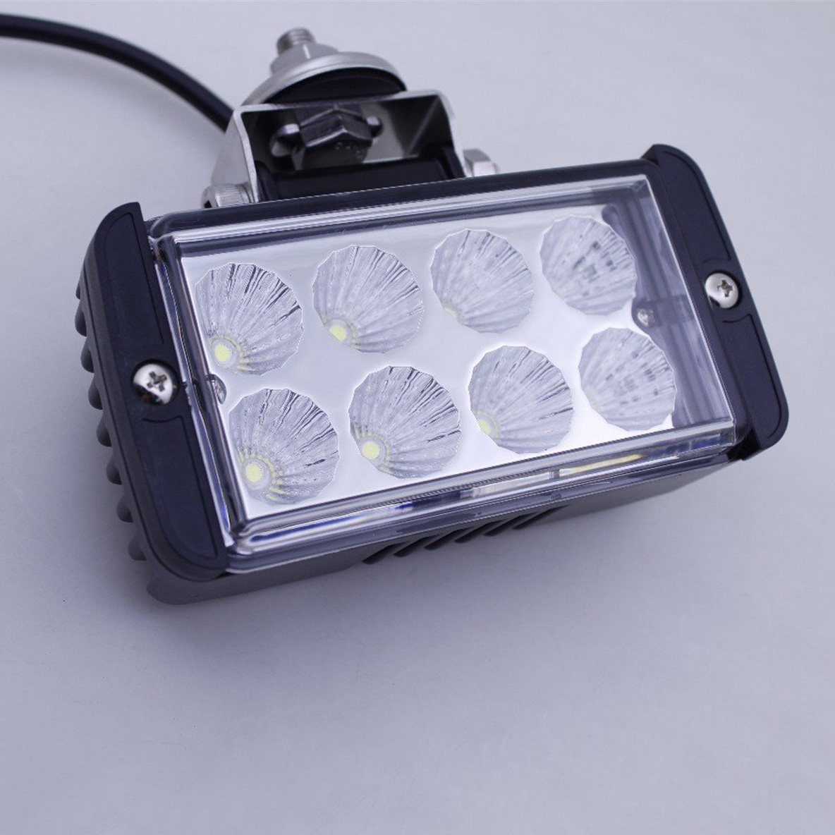 14W Auto Car Offroad LED Work Light  12V 24V Marine Spreader Light   for Truck Tractor Boat Spot Beam