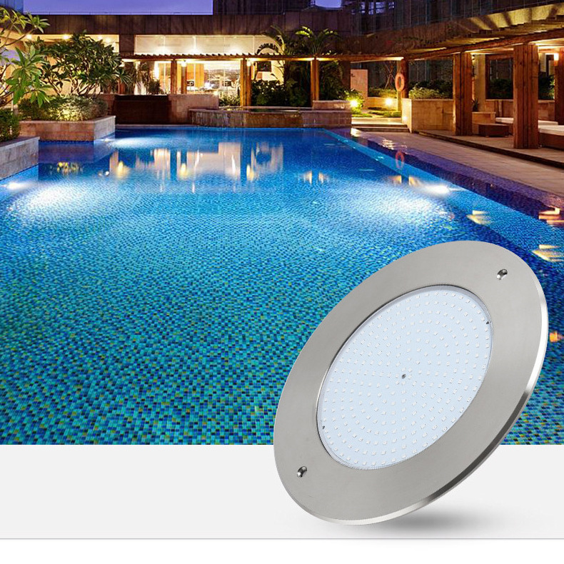 2022 new underwater light resin filled 16 color magnetic ip68 250mm 255mm 12V 24v the pool lighting