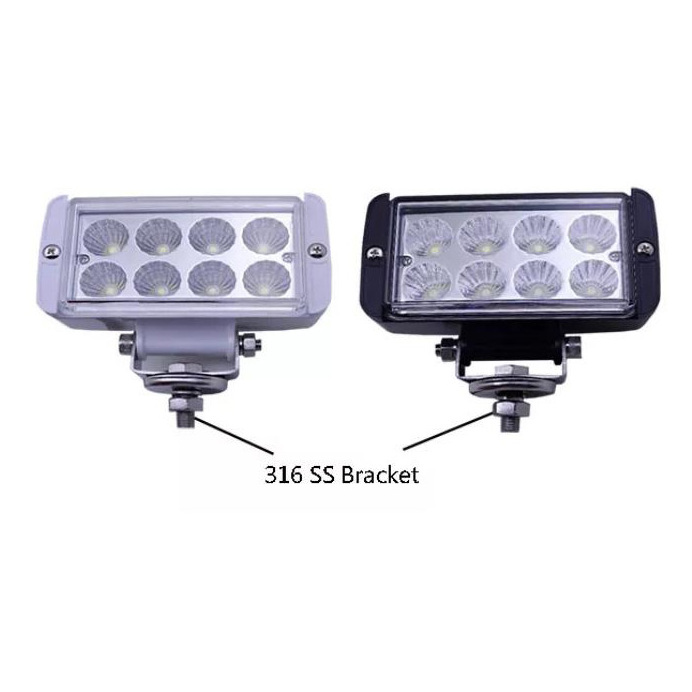 14W Auto Car Offroad LED Work Light  12V 24V Marine Spreader Light   for Truck Tractor Boat Spot Beam