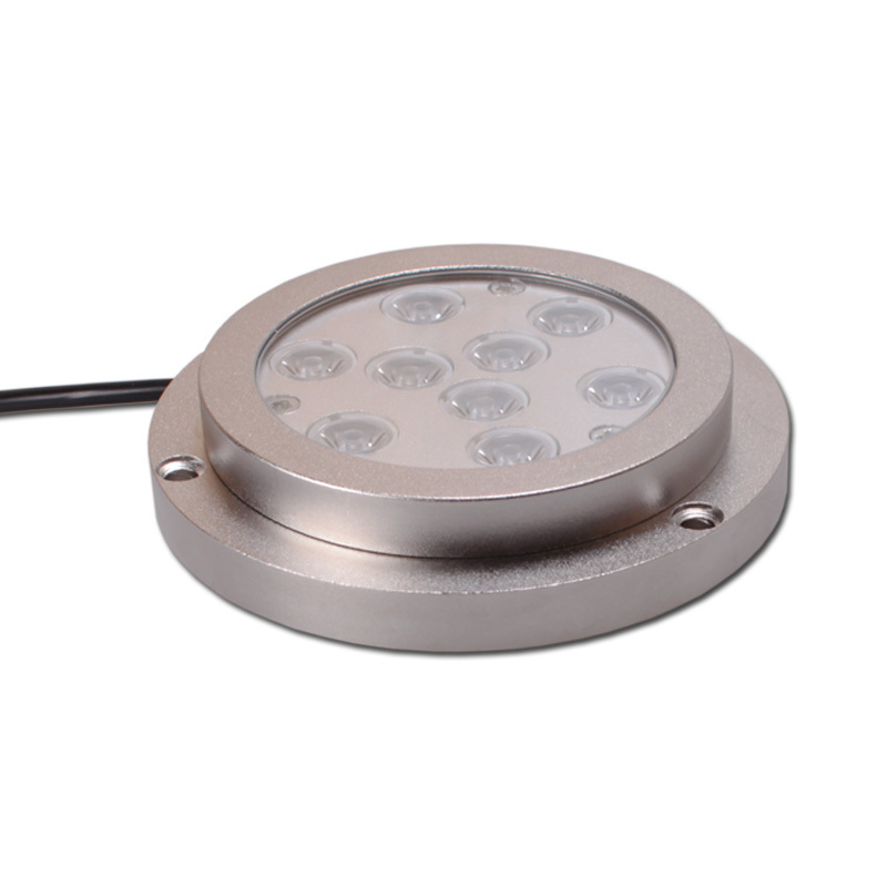 27W High Power Surface Mount Marine Light IP68 Underwater LED Boat Light 12V LED Boat Light