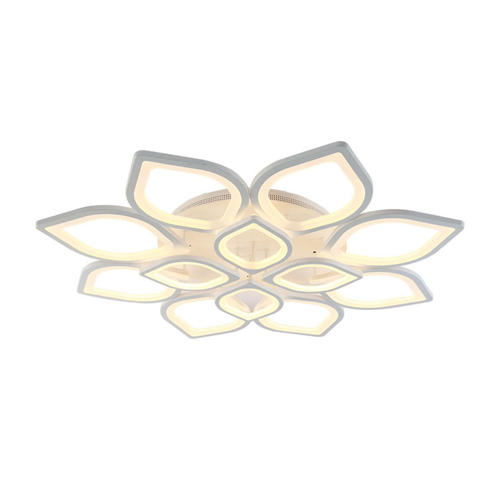 High quality luxury new design iron flower led ceiling light