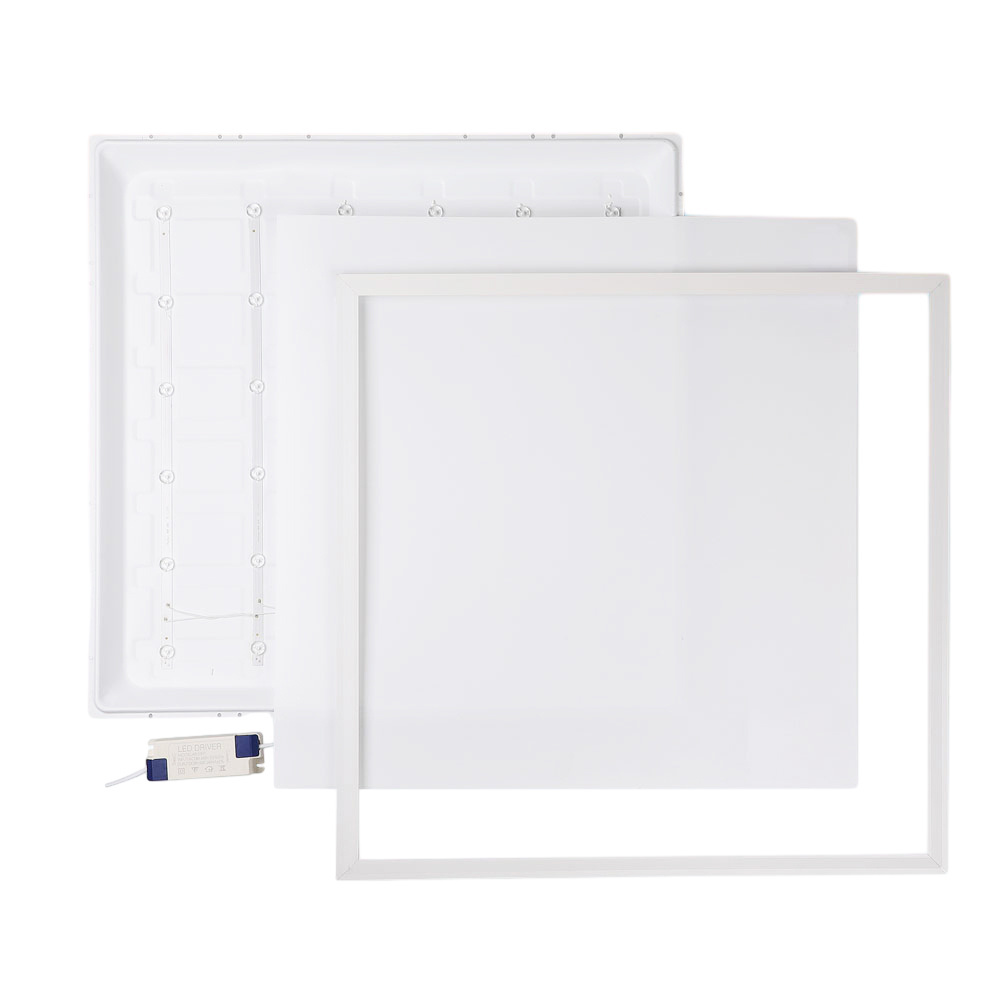 Indoor lighting square flat office light recessed ceiling backlit LED panel lights