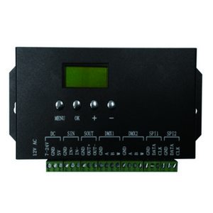 dmx 512 rgb sd card led controller