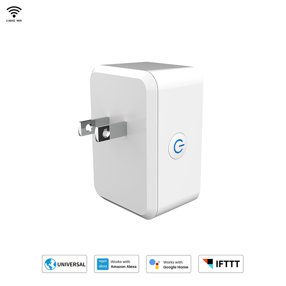 WS022 Wifi + BLE timing Multi-Function Switch Socket Alexa Google Home Voice Controlled Tuya Smart Wifi  Plug