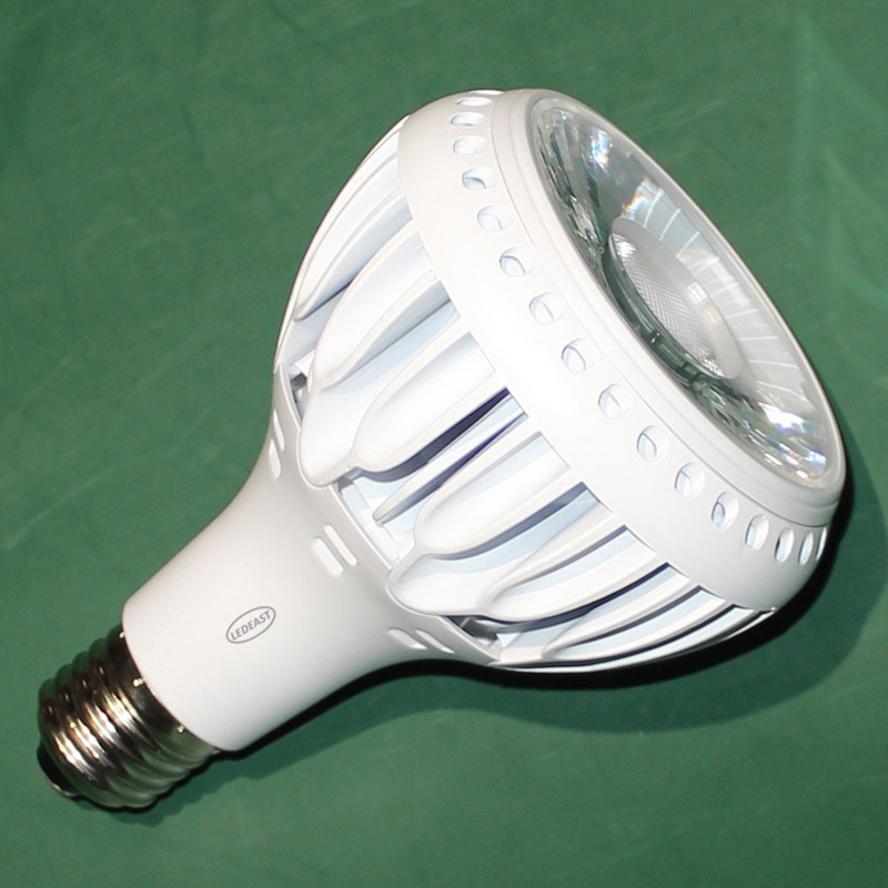 LEDEAST XA21-30 PAR30 LED Bulb 30W E27 Lamp Holder Die-casting Aluminium white Par Lamp Spot Light