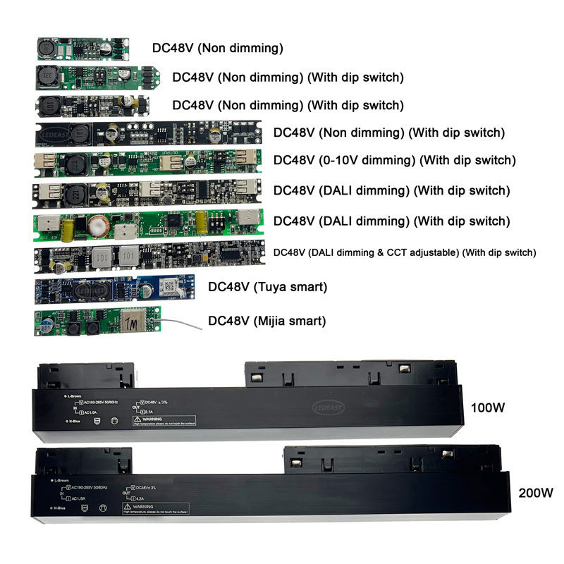 High Quality LEDEAST S30DA35 S30DA70 150mA  350mA 700mA DC48V DALI Dimming LED Driver With 5warranty