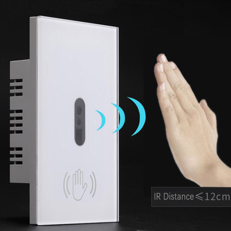 LEDEAST XT-0924 EU US No Touch Needed Hand Sensor Wall Light Switch PIR Motion Sensor Light Switch