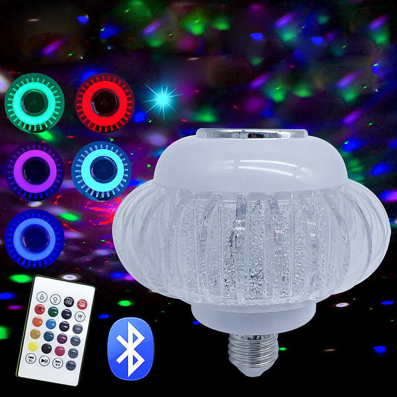 RGB Smart Remote Control 12W E27 App Control Led Music Bulb Night Light