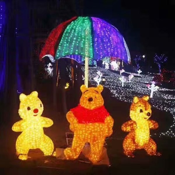 IP65 outdoor waterproof Holiday light Christmas led motif christmas light outdoor giant holiday decoration