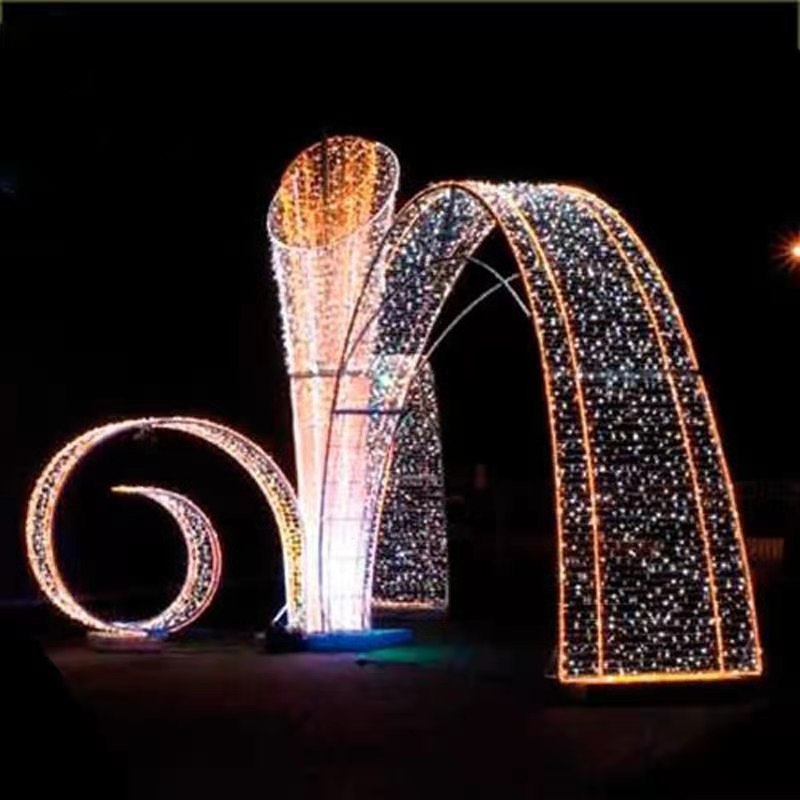 IP65 outdoor waterproof Holiday light Christmas led motif christmas light outdoor giant holiday decoration