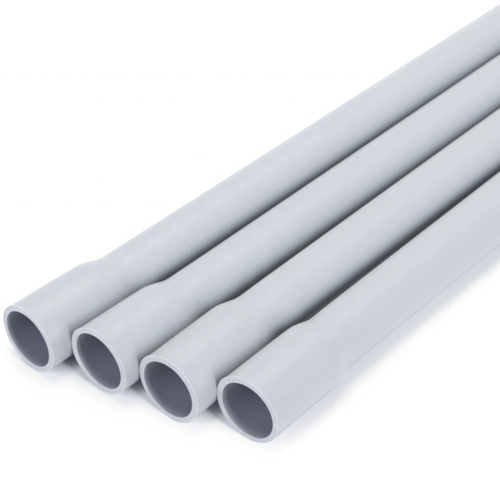 ASNZS 2053 Medium Duty Grey Rigid PVC Conduit Pipe Plastic Tubes