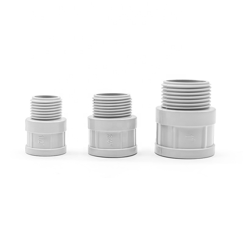 HH-PSA Schedule 40 PVC Conduit Terminal Male Adapter Manufacturer-LeDES for UL651 Certified Electrical Conduits & Fittings