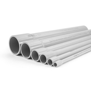 High Quality 20mm 25mm 32mm Plastic PVC Rigid Electrical Conduit Pipes PVC Conduit Electric Conduit UL651 Sch 40 pvc 2 3 4 inch