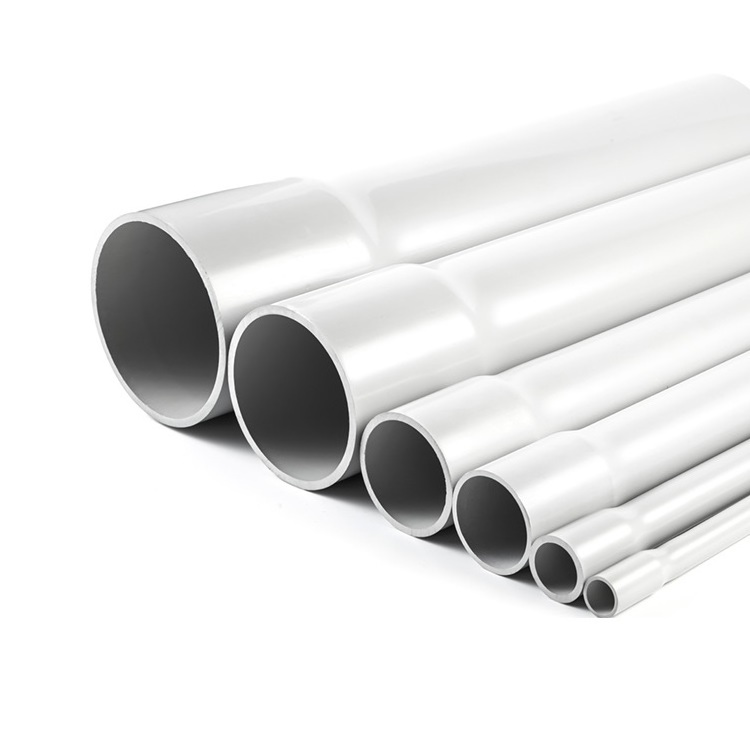 DWV PVC Waste Pipes PVC Drainage Plumbing Pipe Water Tubes