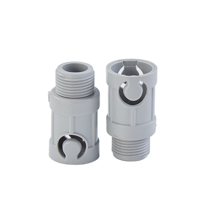 PVC Male Bush 20 mm Connector  For PVC Conduit Pipe and Cable